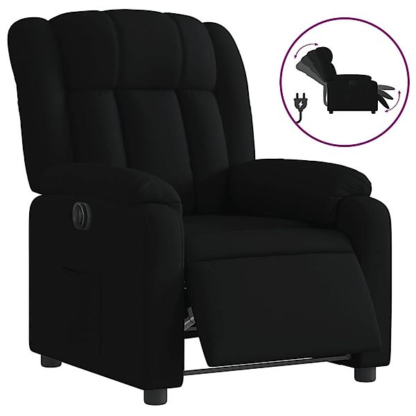 vidaXL Relaxsessel Elektrisch Schwarz Stoff 3205294 günstig online kaufen