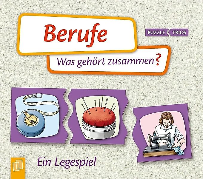Verlag an der Ruhr Puzzle Berufe - Was gehört zusammen? Ein Legespiel für M günstig online kaufen