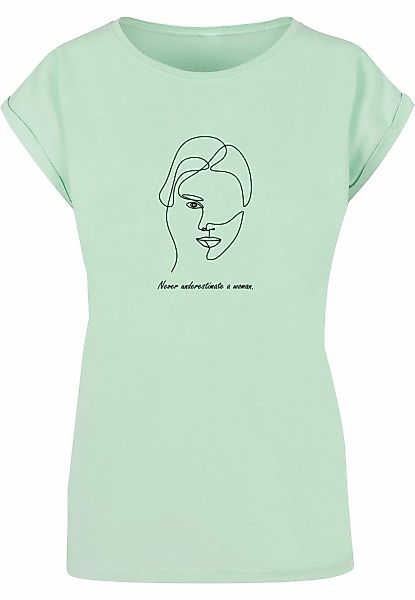 Merchcode T-Shirt "Merchcode Damen Ladies WD - Woman Figure Extended Should günstig online kaufen