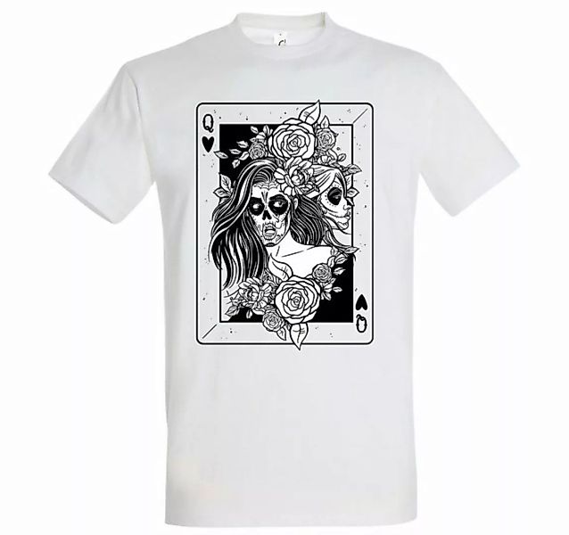 Youth Designz Print-Shirt Queen Dead Herren Shirt mit trendigem Frontprint günstig online kaufen