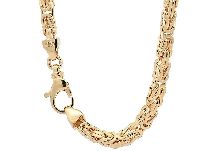 HOPLO Königskette Goldkette Königskette Länge 21cm - Breite 4,0mm - 585-14 günstig online kaufen