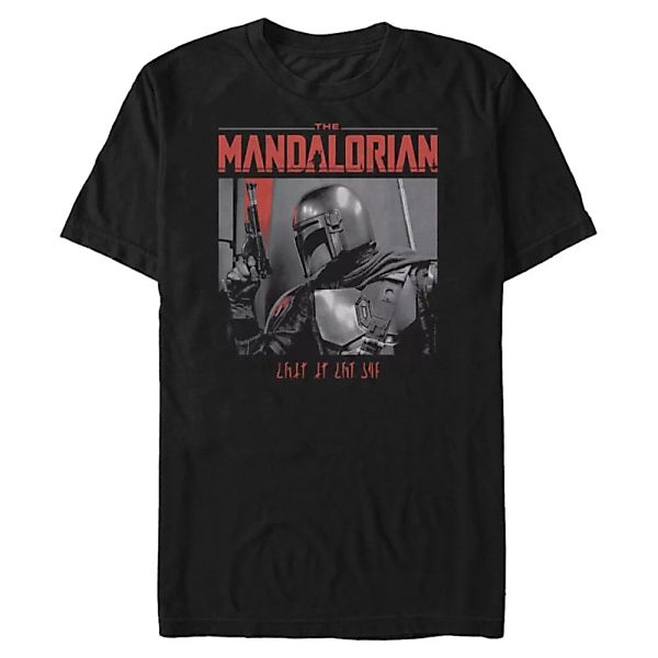 Star Wars - The Mandalorian - Mandalorian Code Red - Männer T-Shirt günstig online kaufen
