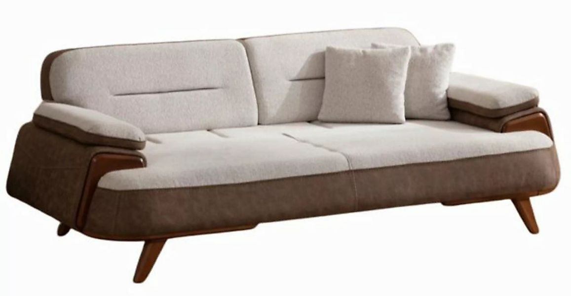 Villa Möbel Sofa Kendo, 1 Stk. 3-Sitzer, Handmade Quality,strapazierfähiger günstig online kaufen