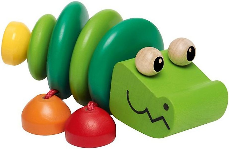 Selecta Greifspielzeug Klapper-Kroko, 10 cm, Made in Germany günstig online kaufen