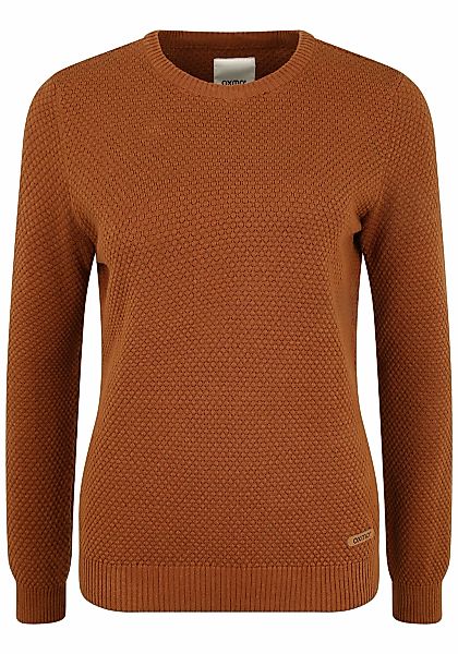 OXMO Strickpullover OXSarah Schicker Pullover in Loch-Strick Optik günstig online kaufen