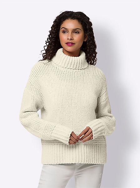 heine Strickpullover Stehkragenpullover günstig online kaufen