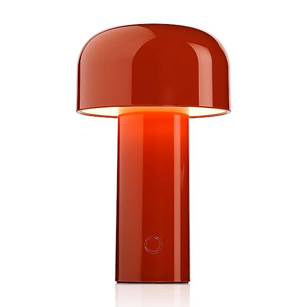 FLOS Bellhop aufladbare LED-Tischleuchte ziegelrot günstig online kaufen