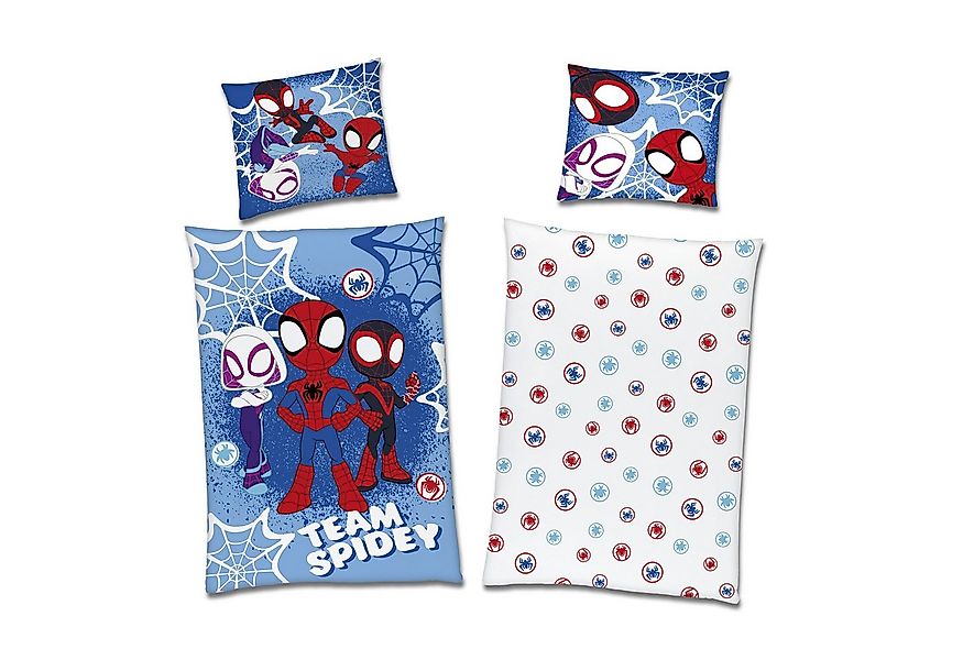 Familando Kinderbettwäsche Spidey und seine Super Freunde Set 2-teilig 135x günstig online kaufen