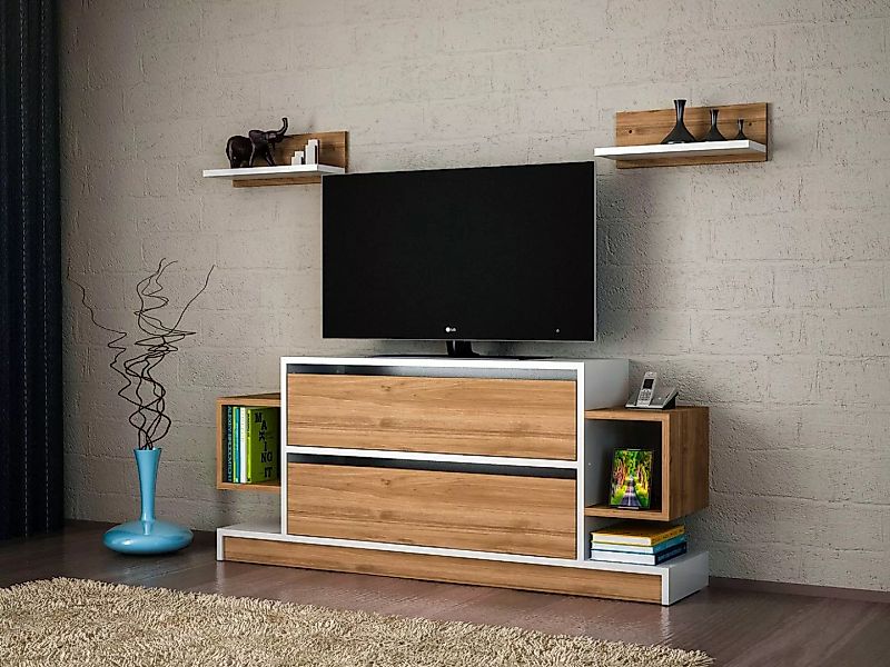 Skye Decor TV-Schrank Schränke, 57,5x134x29,5 cm, 100% Melaminbeschichtete günstig online kaufen