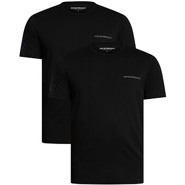 Emporio Armani  T-Shirt 2er-Pack Lounge-T-Shirts mit Rundhalsausschnitt günstig online kaufen