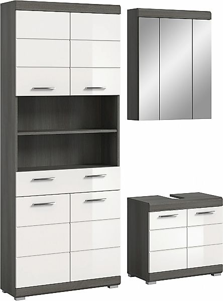 INOSIGN Badmöbel-Set "SIENA, TOPSELLER, Breite 149cm, 3-teiliges Set", (Set günstig online kaufen