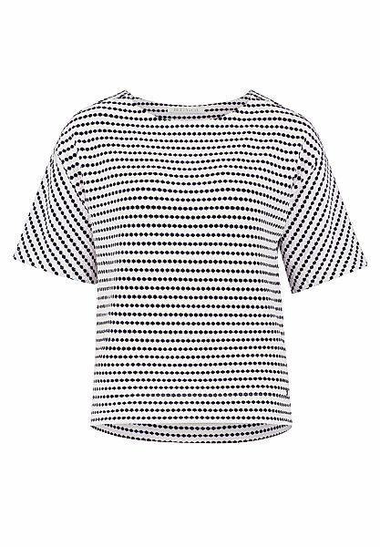 Betty&Co Kurzarmshirt "Betty & Co Sweatpullover mit Rundhalsausschnitt", (1 günstig online kaufen