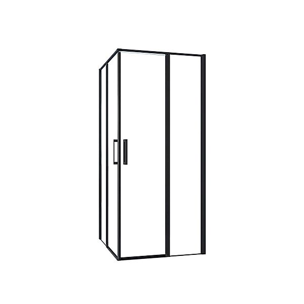 Duschparadies 90 x 90 x 185cm Duschkabine 6mm Nano Glas Drehtür Duschabtren günstig online kaufen