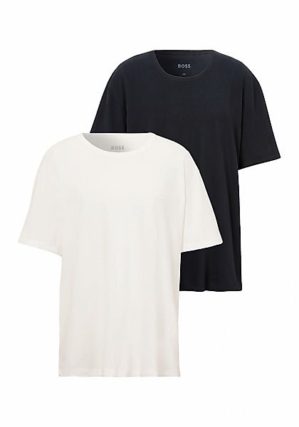 BOSS Rundhalsshirt "B-TShirtRN 2P Comfor", (Packung, 2 tlg., 2er-Pack), mit günstig online kaufen