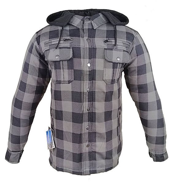 Alpha Speeds Motorradjacke Flanell-Holzfäller Motorrad KEV ARAMID Lumber Bi günstig online kaufen
