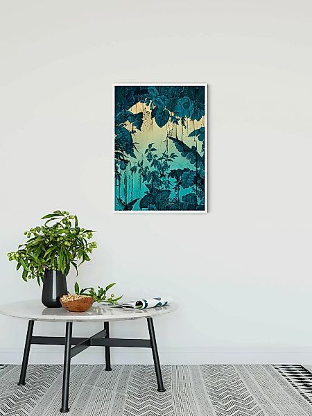 Komar Bild "Mur en Ruine", Natur, (1 St.), Wandbild zur Dekoration - ohne R günstig online kaufen