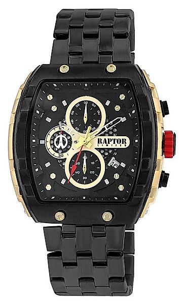 Raptor Limited Quarzuhr Louis mit Edelstahlarmband, Datumsanzeige günstig online kaufen