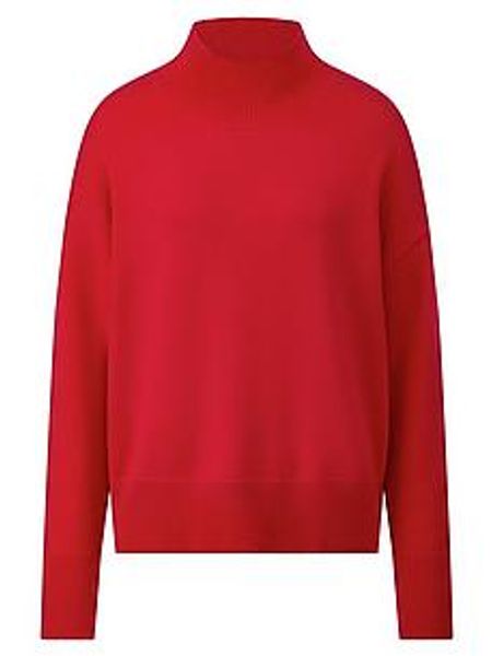 Pullover Stehkragen include rot günstig online kaufen