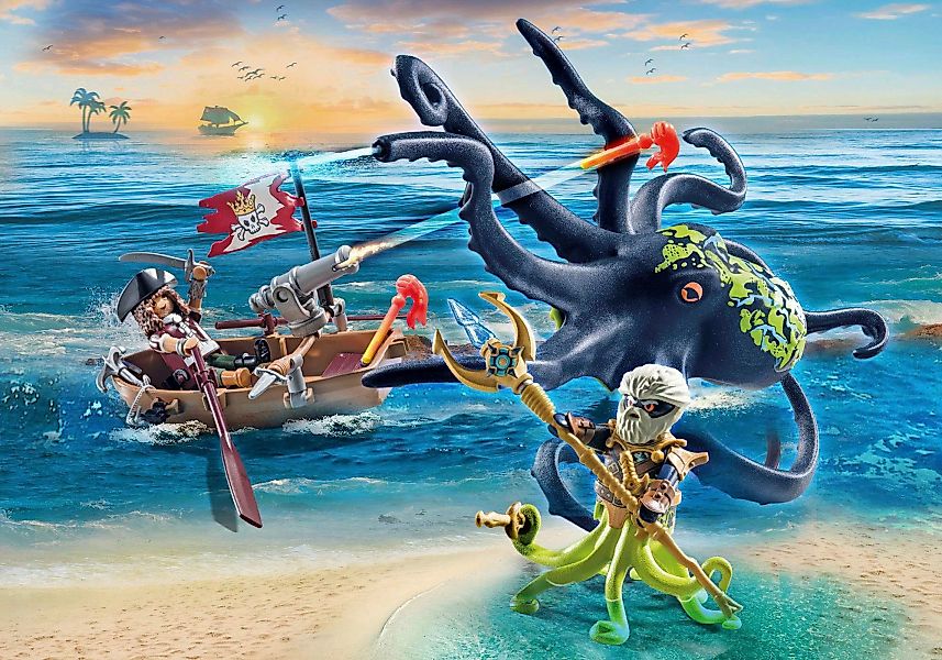 Playmobil® Kampf gegen den Riesenoktopus (71419), günstig online kaufen