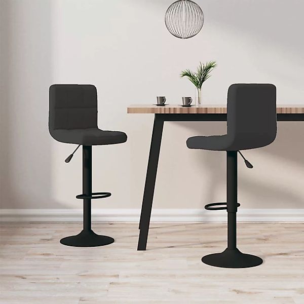 vidaXL Barhocker Barhocker 2 Stk. Schwarz günstig online kaufen