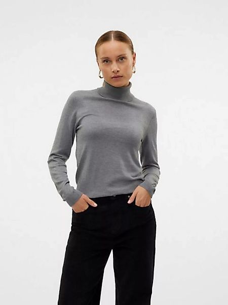 Vero Moda Strickpullover VMIRIS LS ROLLNECK PULLOVER GA NOOS günstig online kaufen