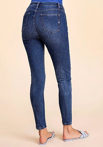 BLUE FIRE Skinny-fit-Jeans "SKINNY HIGH RISE", perfekter Sitz durch Elastha günstig online kaufen