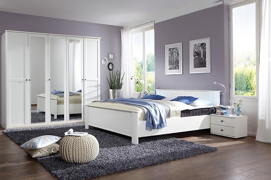 Wimex Schlafzimmer-Set "Chalet" Set, 4 Stk. tlg. mit dekorativen Aufleistun günstig online kaufen
