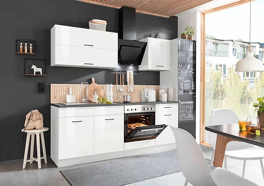 KOCHSTATION Küchenzeile »KS-Trier«, ohne E-Geräte, Breite 260 cm günstig online kaufen
