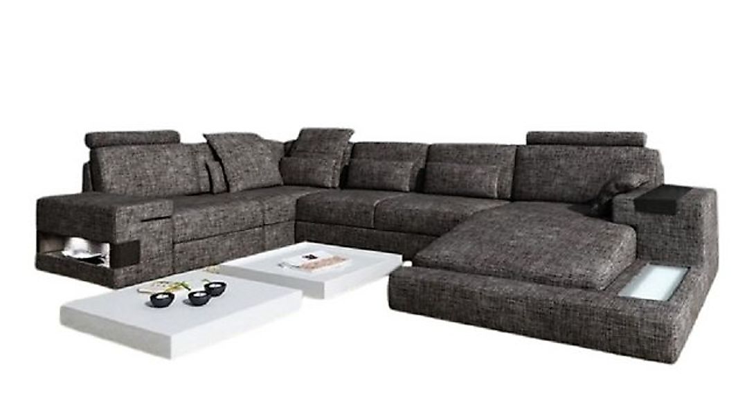 Xlmoebel Ecksofa Zeitgemäßes Wohnzimmer-Design Ecksofa mit Textilpolsterung günstig online kaufen