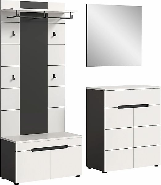 INOSIGN Garderoben-Set "REHAT, TOPSELLER, 4-teilig, Breite 175 cm, individu günstig online kaufen