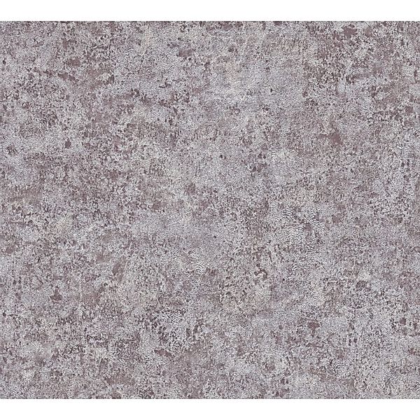 AS-Creation Vliestapete Metallic Putzoptik Metalliceffekt Strukt. Grau Silb günstig online kaufen