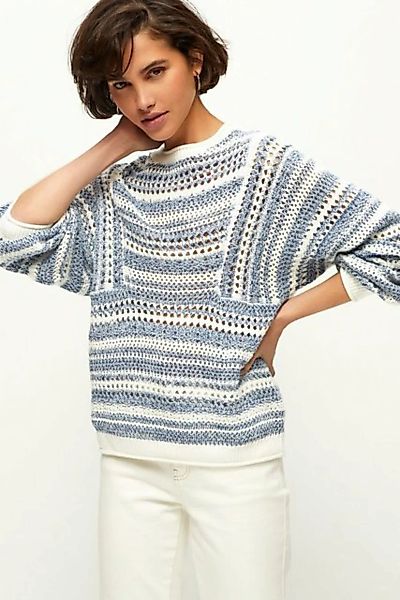 Next Strickpullover Langärmeliger Pullover mit Ziermaschen (1-tlg) günstig online kaufen