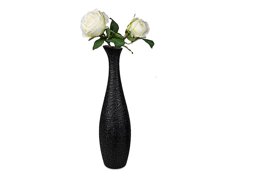 formano Bodenvase Modern Black, Dekovase, Schwarz, Motiv: Struktur günstig online kaufen