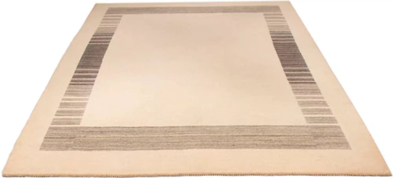 morgenland Wollteppich »Gabbeh - Softy - 288 x 205 cm - beige«, rechteckig, günstig online kaufen