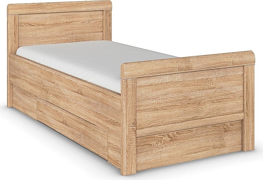 rauch Stauraumbett Bett Einzelbett Stollenbett Bettkästen EVELYN, in Komfor günstig online kaufen