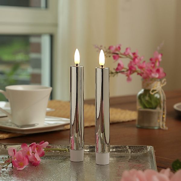 MARELIDA LED-Kerze LED Stabkerzen Dinnerkerzen Tafelkerzen günstig online kaufen