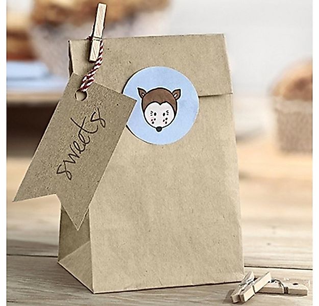 partydeco Dekoklammer PartyDeco Miniklammern aus Holz Holzklammern Schwarz günstig online kaufen