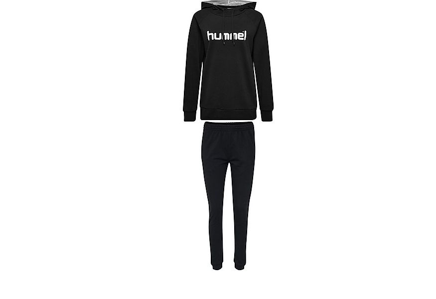 hummel Trainingsanzug Hummel Damen Sweatanzug Go Cotton Logo 203517+204173 günstig online kaufen