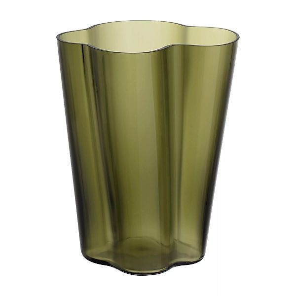 iittala - Alvar Aalto Vase 270mm - moosgrün/LxH 21,4x27cm/Handwäsche günstig online kaufen