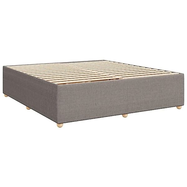 vidaXL Bettgestell Ohne Matratze Taupe 180x200 cm Stoff 3284960 günstig online kaufen