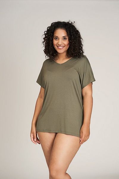 SANDGAARD T-Shirt Asmsterdam in Unifarbe günstig online kaufen