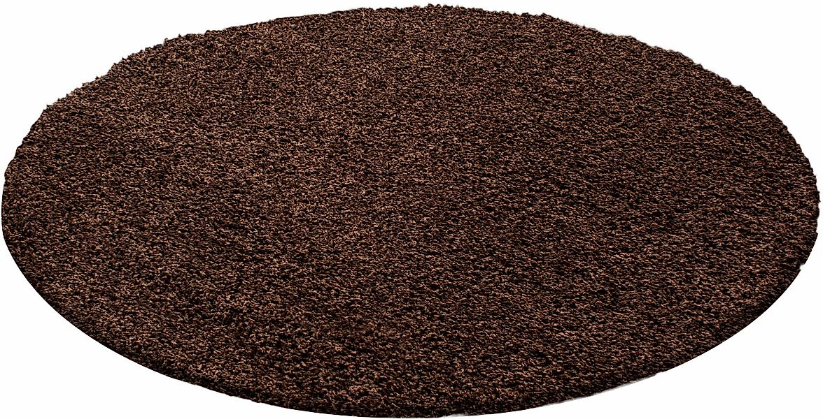 Ayyildiz Teppiche Hochflor-Teppich »Dream Shaggy«, rund, 50 mm Höhe, Langfl günstig online kaufen