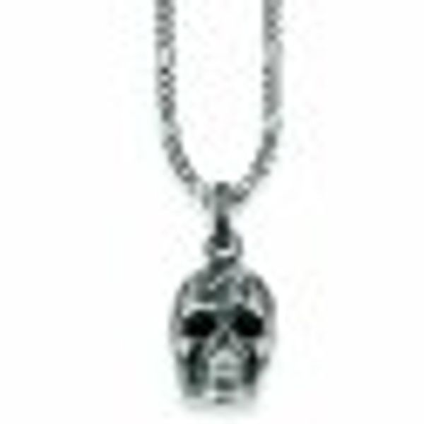 Anhänger mit Kette 925/- Sterling Silber matt oxidiert günstig online kaufen