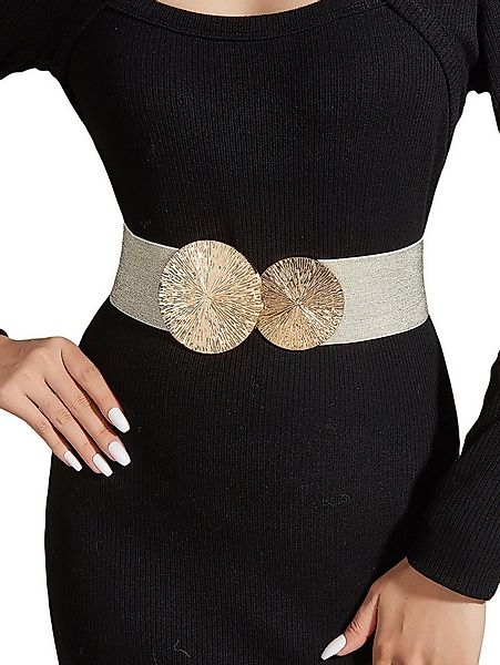 Bextsrack Taillengürtel Damen Elastische gürtel, 6cm Breiter Stretch Gürtel günstig online kaufen