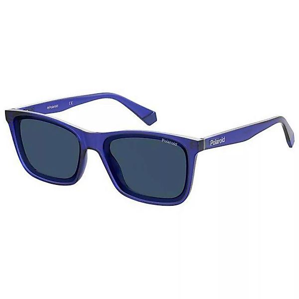 Polaroid Eyewear Pld 6144/s Polarisierte Sonnenbrille Smoke Pz Blue / Grey günstig online kaufen