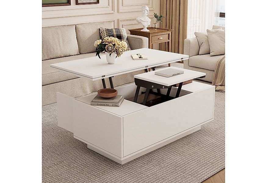 HAUSS SPOLE Couchtisch Kaffeetisch mit Doppel-Hebemechanismus, verstecktem günstig online kaufen