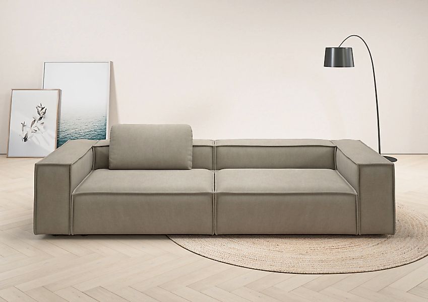 Home affaire 3-Sitzer "Watertown moderner 3-Sitzer" extra breites Sofa mit günstig online kaufen