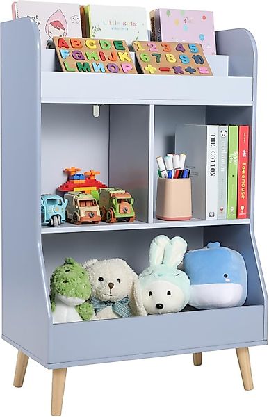 TLGREEN Spielzeugtruhe Kinderregal Bücherregal (Spielzeug Aufbewahrung,Spie günstig online kaufen