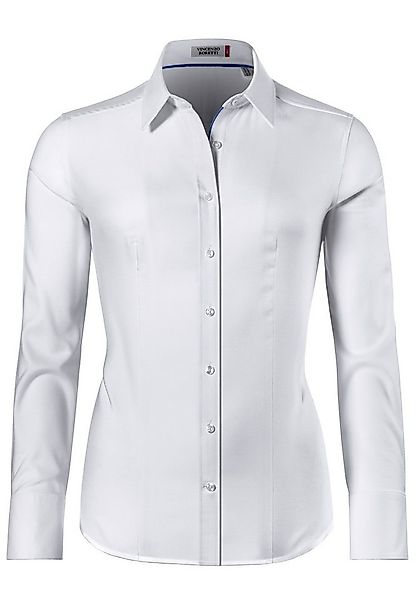 Vincenzo Boretti Klassische Bluse leicht tailliert soft Oxford günstig online kaufen