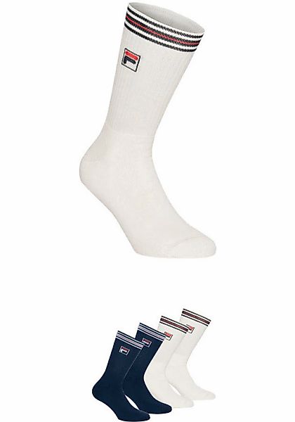 Fila Sportsocken "UNISEX TOP QUALITY FULL TERRY VINTAGE SOCKS", (4 Paar), s günstig online kaufen